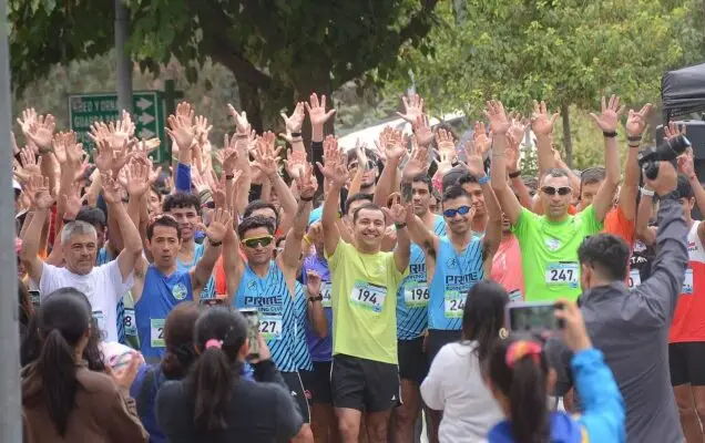Actividad solidaria: Curicó corrió por destacado runner complicado de salud