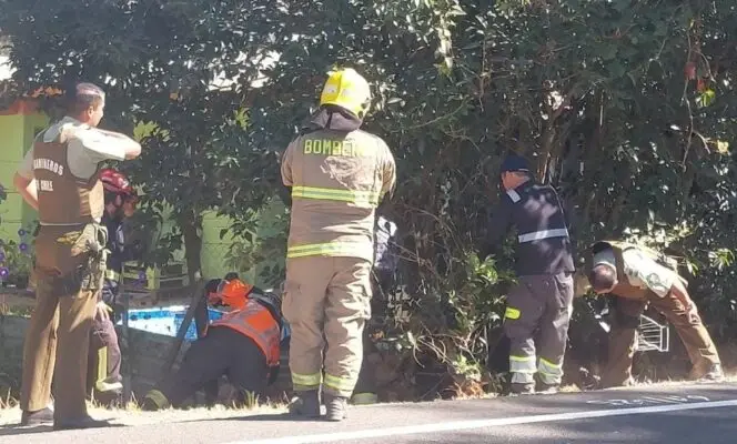 Camionero que mató a motociclista en Linares se entregó a la policía y fue detenido