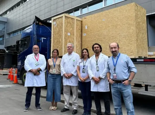 Hospital de Curicó recibió nuevo angiógrafo para atención cardiovascular