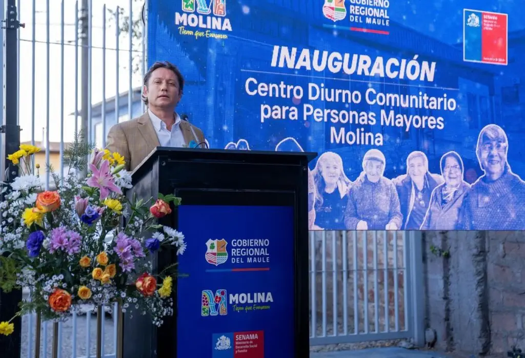 Autoridades inauguraron nuevo Centro Diurno Comunitario para personas mayores en Molina