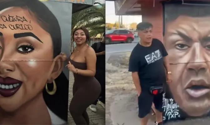 Los murales de "El Abujón" siguen generando debate en Curicó