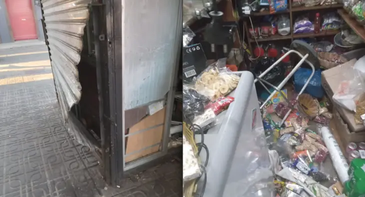 Kiosco en pleno centro de Curicó sufre millonario robo