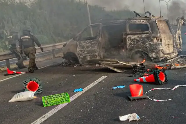 Prisión preventiva para cuarto pescador tras enfrentamiento con carabineros en la Ruta 5