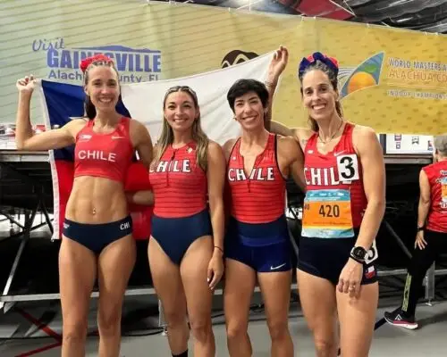 La Gacela se coronó vicecampeona junto a Chile en Mundial de Atletismo Máster en EE.UU