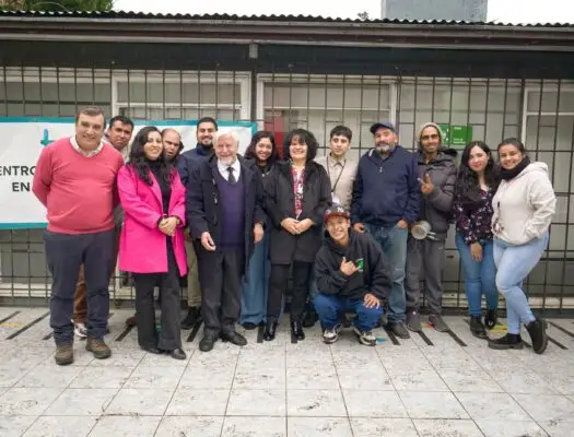 Diputado Celedón y seremi de Desarrollo Social visitaron Centro de Día del Hogar de Cristo en Talca