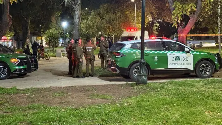 Fallece joven baleado en la Alameda de Curicó tras permanecer internado en la UCI