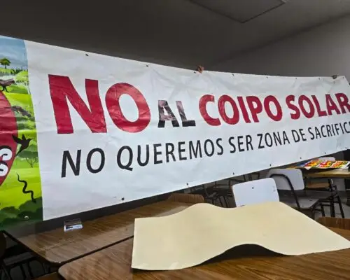 Amplio rechazo vecinal a proyecto fotovoltaico Coipo Solar en Teno