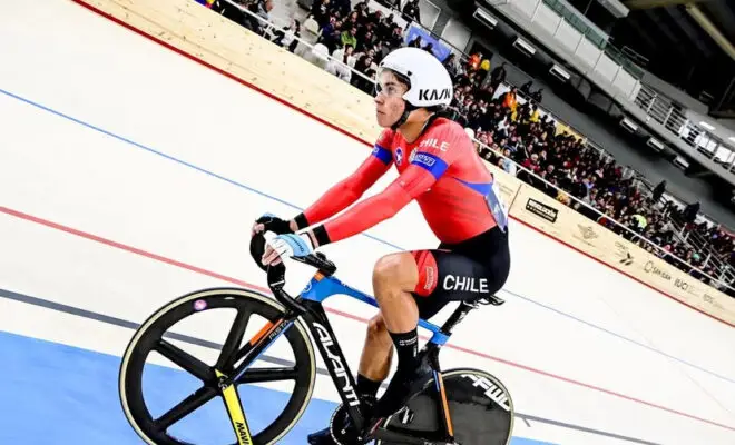 ¡Doble oro para Curicó! Cristián Arriagada brilla en la Copa C2 de Peñalolén y se ilusiona con el Mundial de Pista
