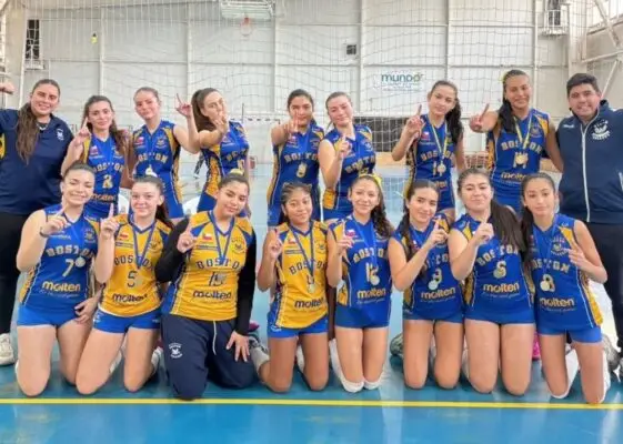 Boston College se corona campeón en el inicio de la Liname Sub-14 de Voleibol en Curicó