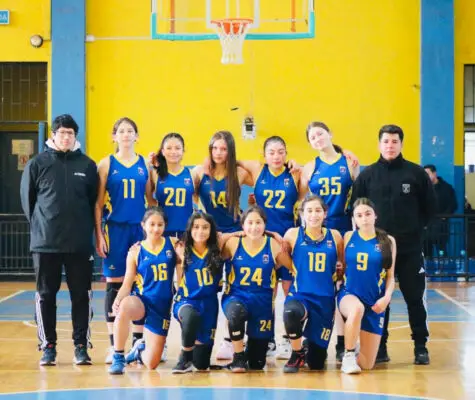 Colegio San Martín de Curicó se corona campeón provincial de básquetbol en los Juegos Escolares 2025