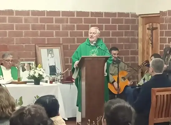 Obispo de Talca visita Romeral y participa en inauguración de Capilla Luis Gonzaga