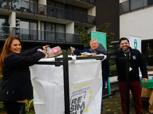 Curicó amplía reciclaje domiciliario a 25 edificios