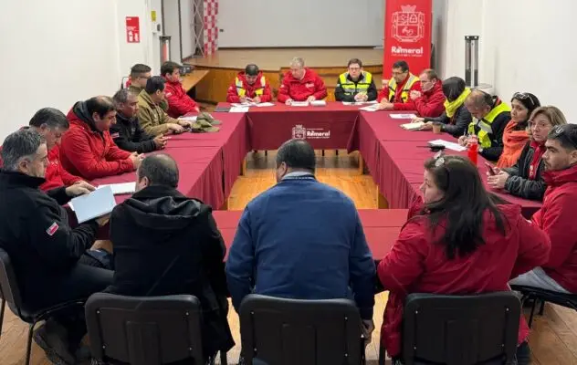 Romeral se anticipa a sistemas frontales con primer COGRID comunal en Curicó