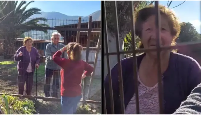 Adultos mayores llevan 8 meses encerrados: vecino bloqueó el único acceso a su casa
