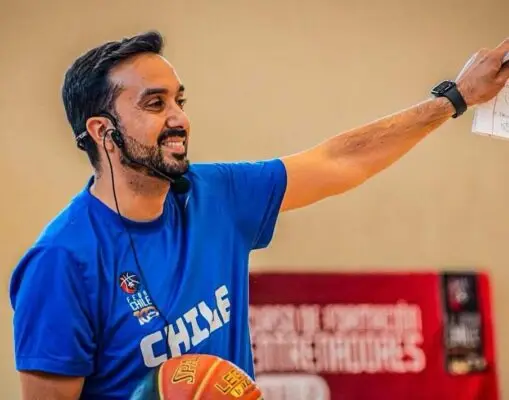Boris Núñez dirá presente con Chile en la Americup Femenina de Básquetbol 2025