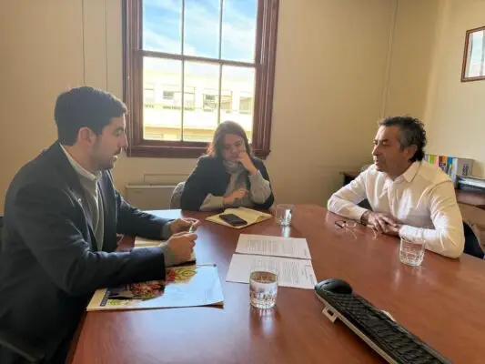 Diputado Alexis Sepúlveda se reunió con la Dipres e INDAP para potenciar a agricultores del Maule