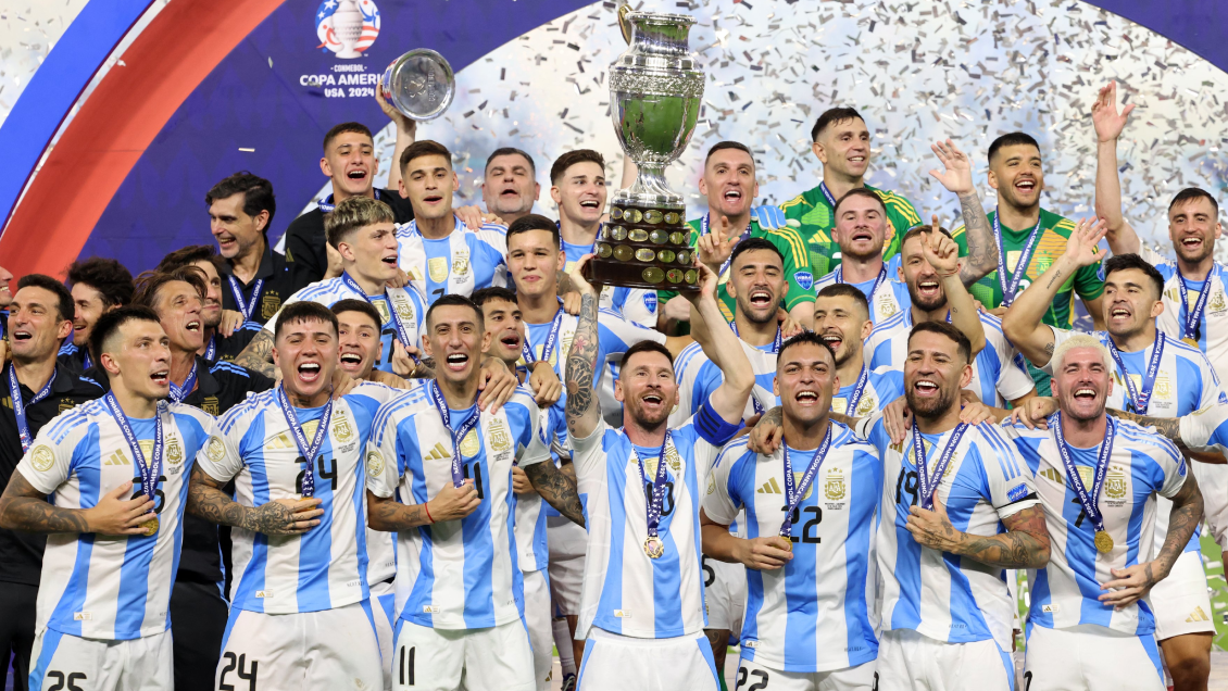 Argentina won the Copa America twice in the United States.
